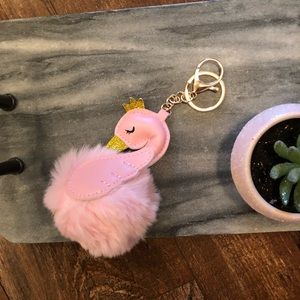 Swan Princess Keychain